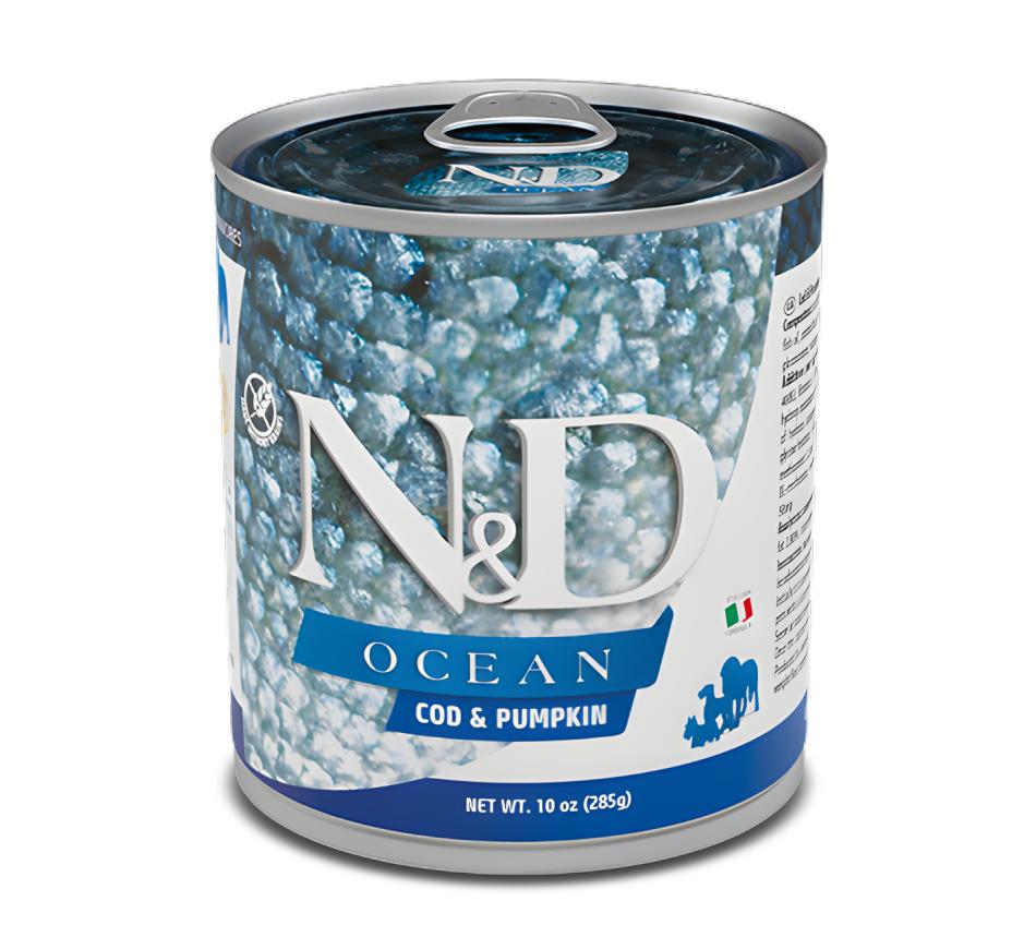 Farmina N&D Ocean Wet Cão Adulto - Abóbora e Bacalhau 
