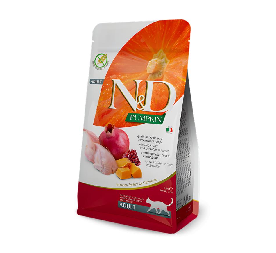 Farmina N&D Pumpkin Gato Adulto - Codorniz 
