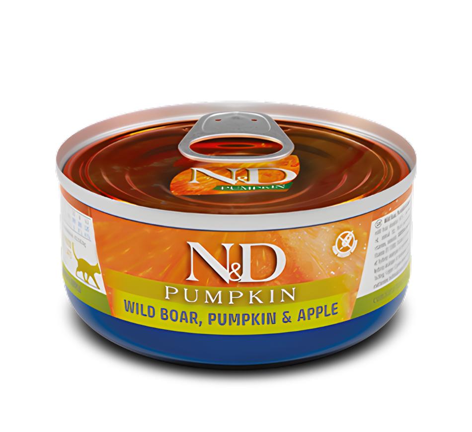 Farmina N&D Pumpkin Wet Gato - Javali 