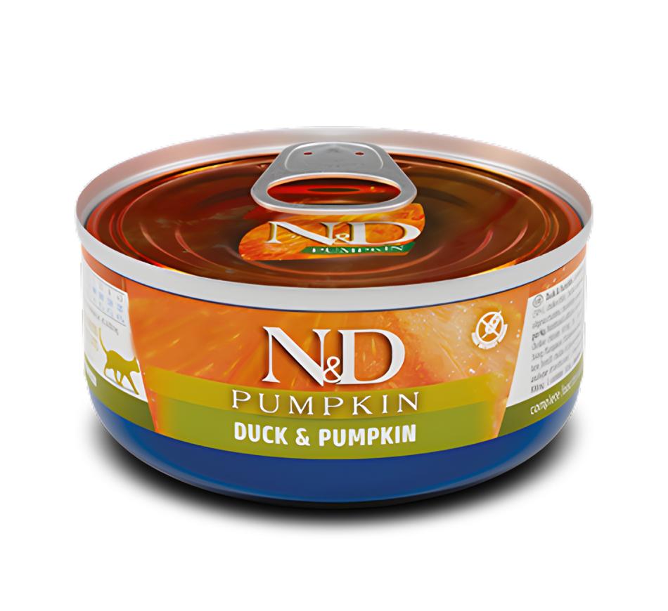 Farmina N&D Pumpkin Wet Gato - Pato 