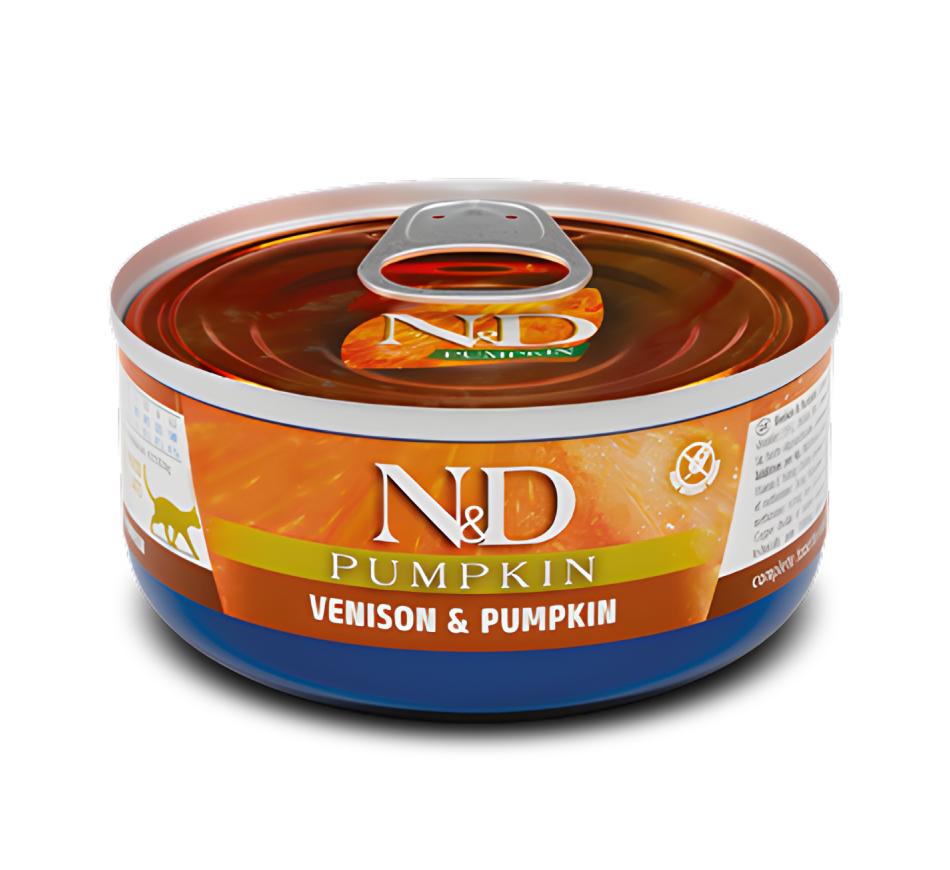 Farmina N&D Pumpkin Wet Gato - Veado 