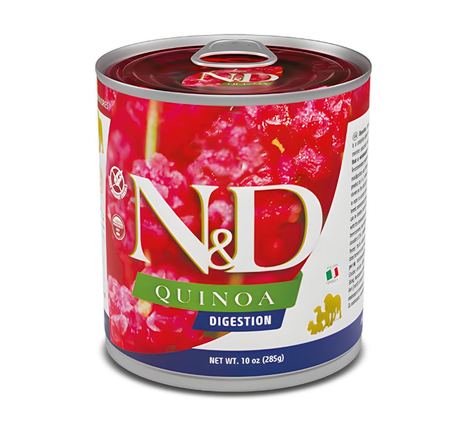 Farmina N&D Quinoa Digestion Wet Cão - Cordeiro