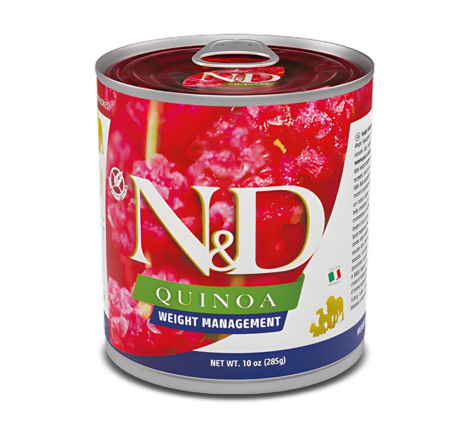 Farmina N&D Quinoa Weight Management Wet Cão - Cordeiro