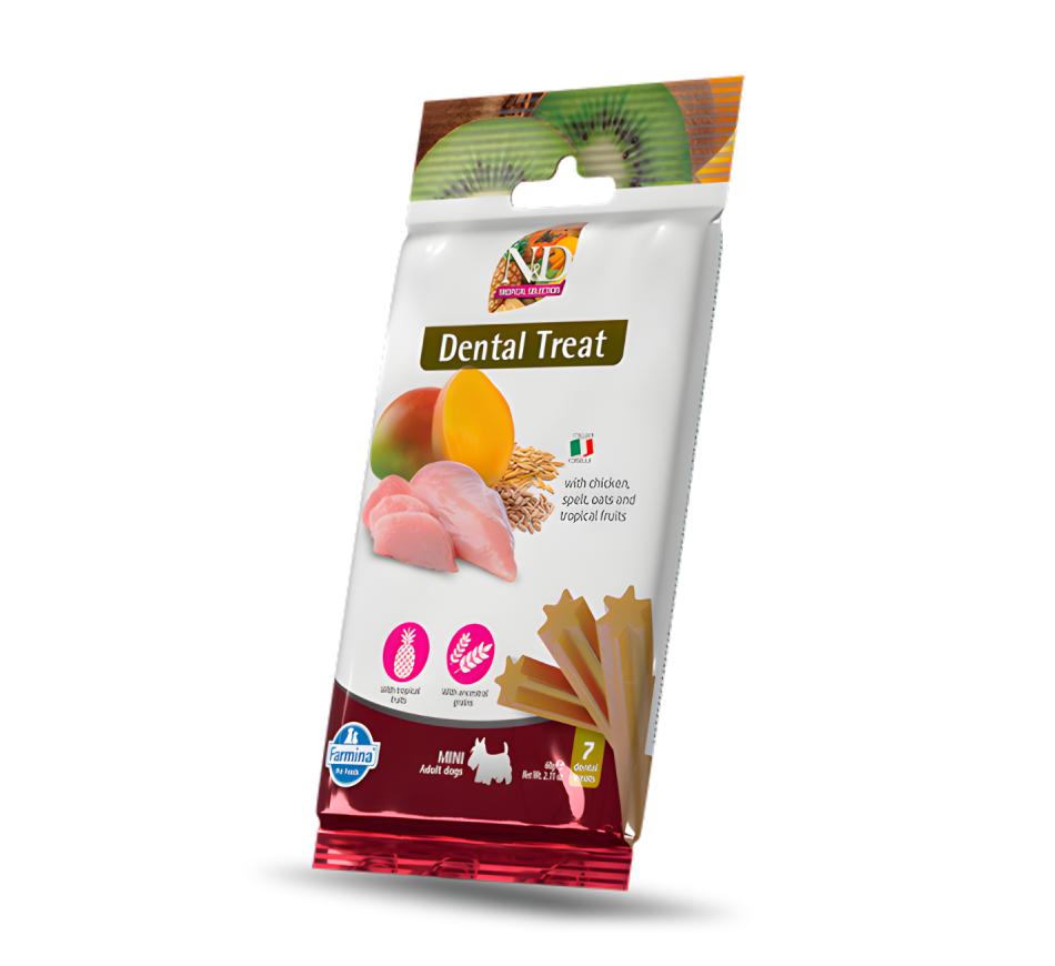 Farmina N&D Tropical Selection Dental Treat Cão Mini - Frango