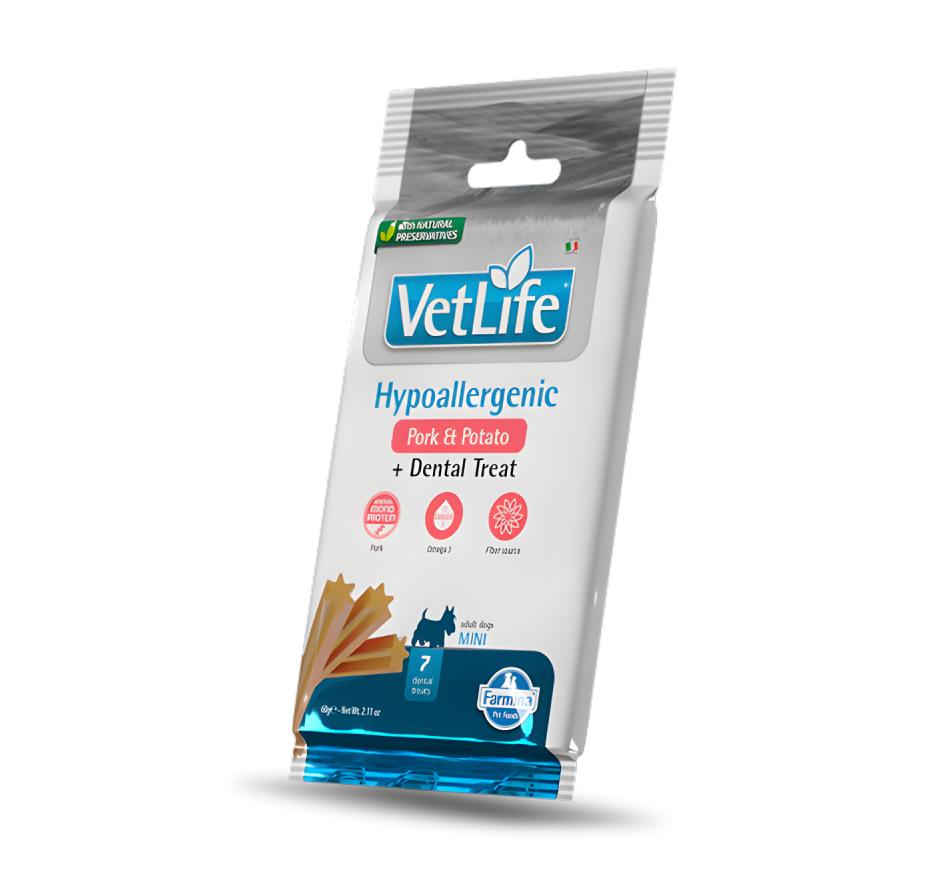 Farmina Vet Life Treat Hypoallergenic Porco Cão Mini