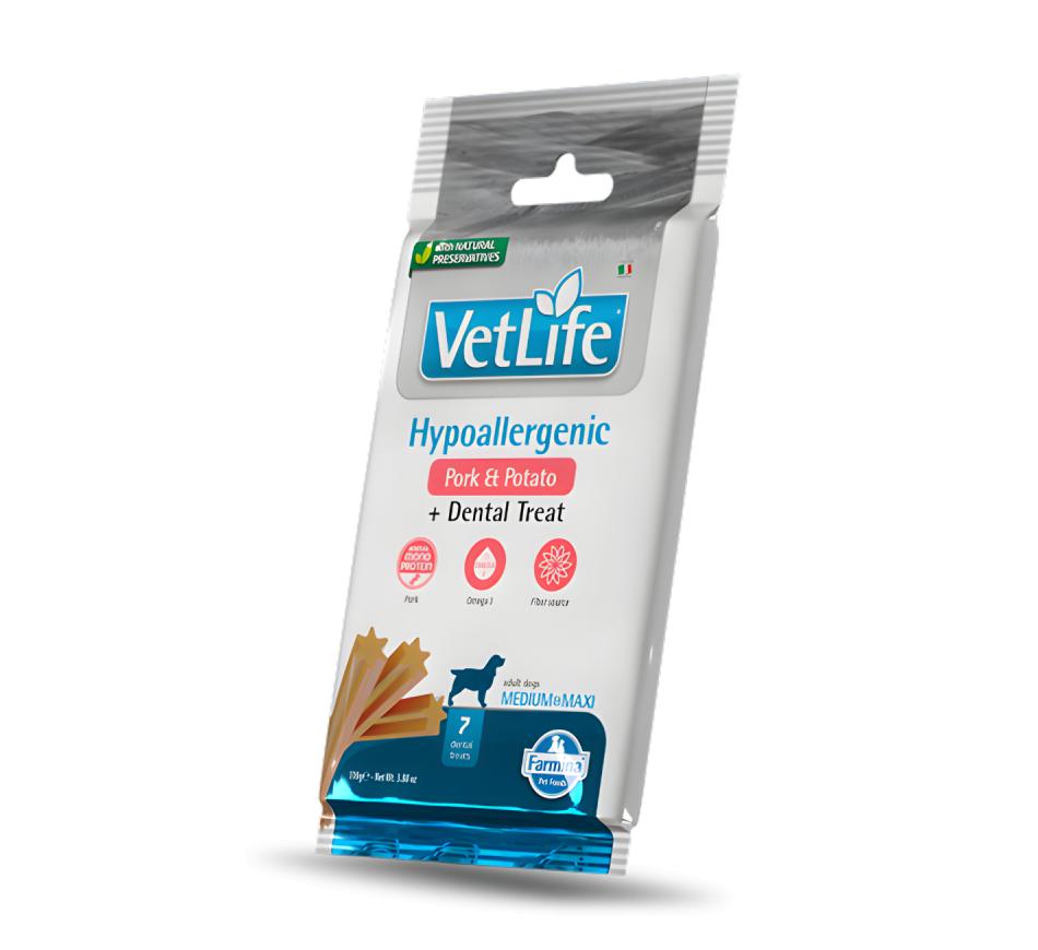 Farmina Vet Life Treat Hypoallergenic Porco Cão Médio & Maxi