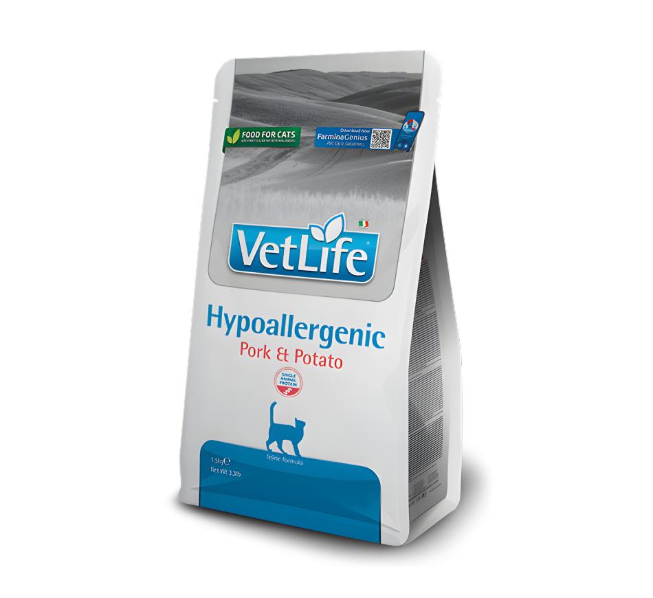 Farmina Vet Life Gato Hypoallergenic Porco