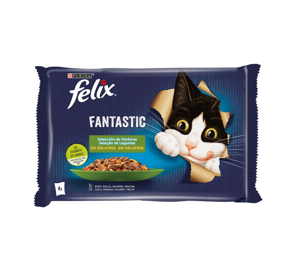 Felix Fantastic Seleção Legumes em Gelatina
