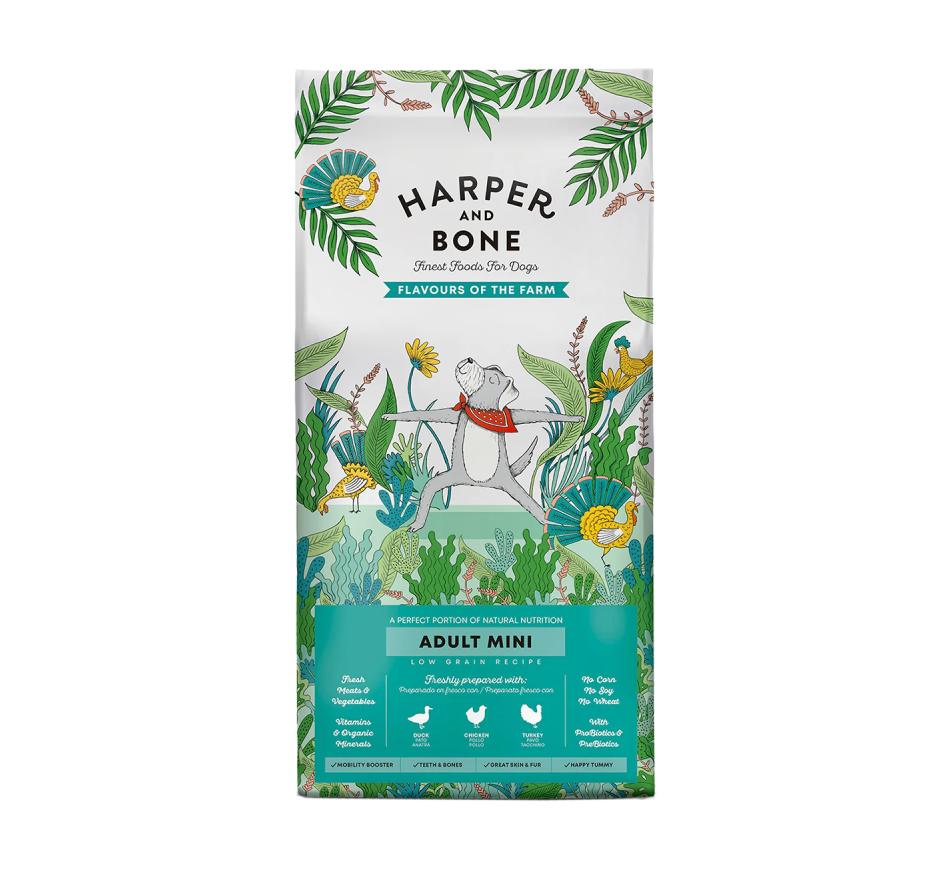 Harper and Bone Cão Adulto Mini Flavours of the Farm