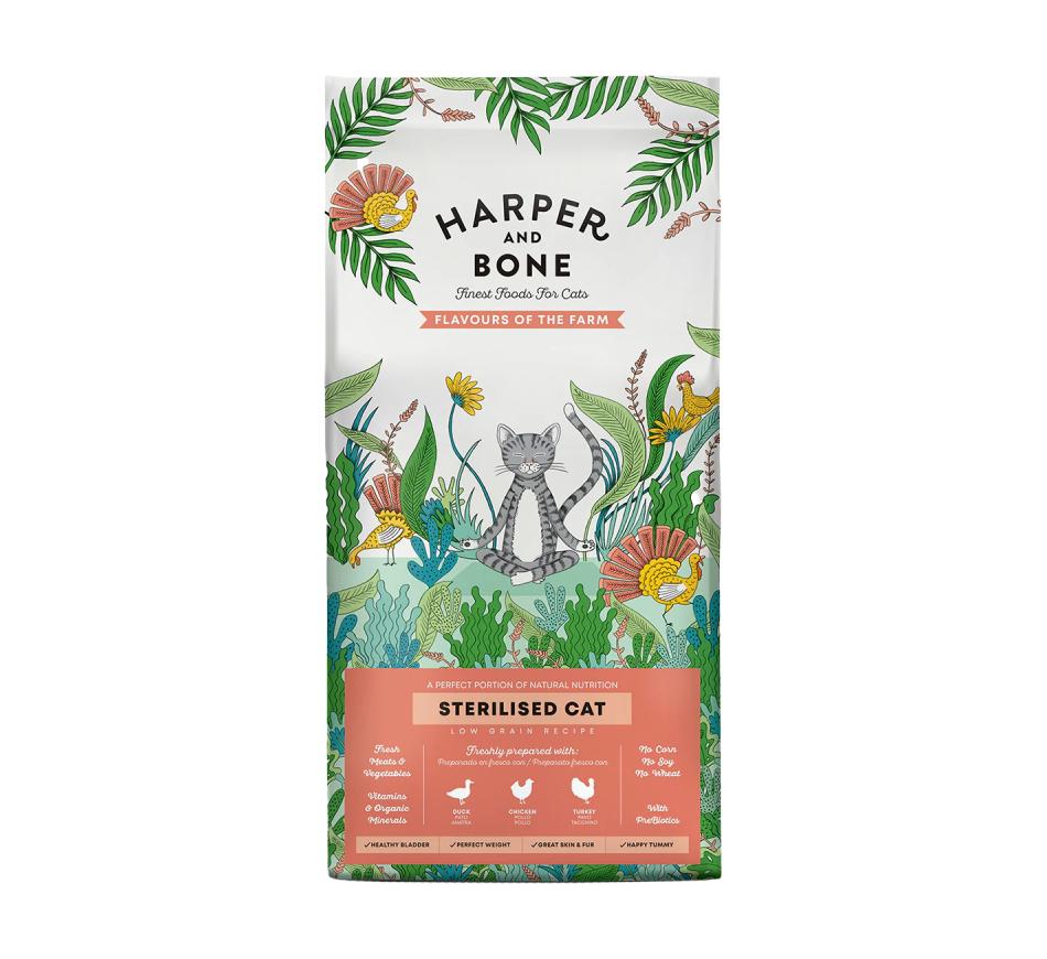 Harper and Bone Gato Sterilised Flavours of the Farm