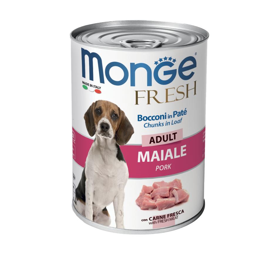 Monge Dog Fresh Adult Paté - Porco