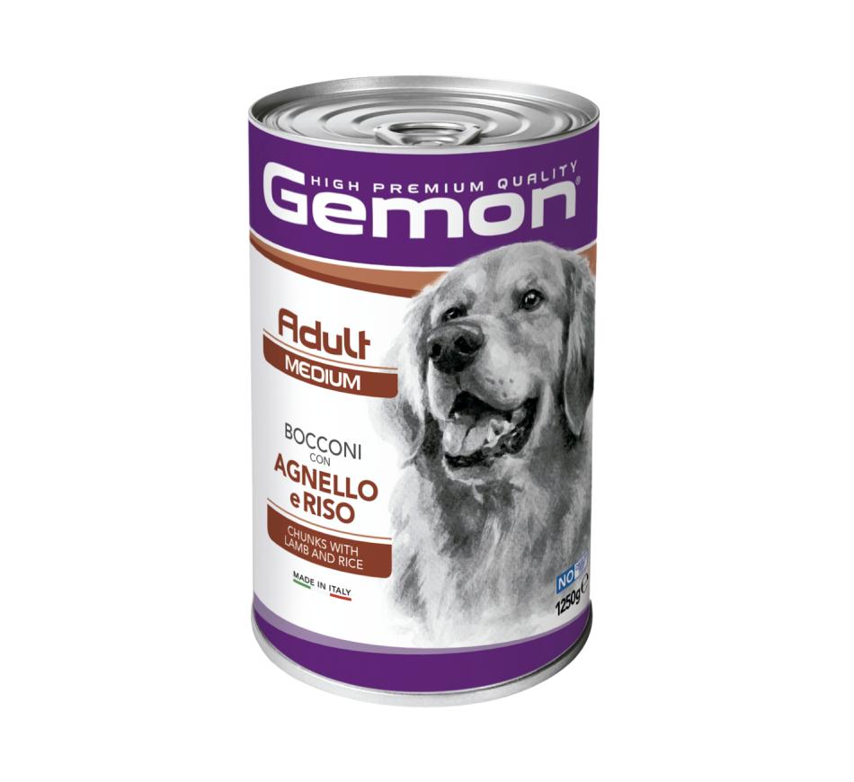 Gemon Cão Ração Húmida Adult Medium Borrego e Arroz
