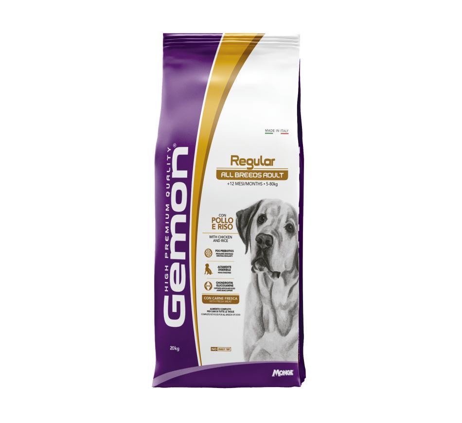 Gemon Cão All Breeds Adult Regular Frango e Arroz