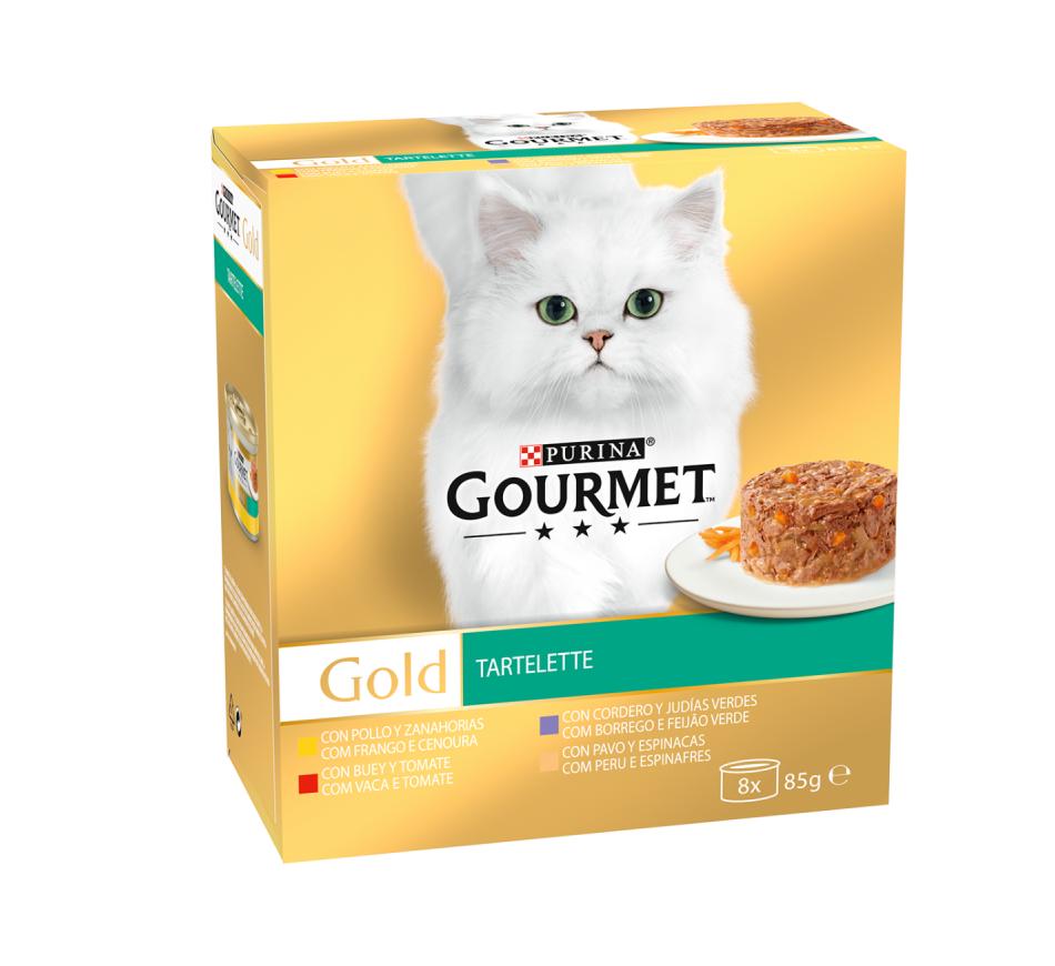 Gourmet Gold Tartelette Seleção 4 Sabores (8x85gr)