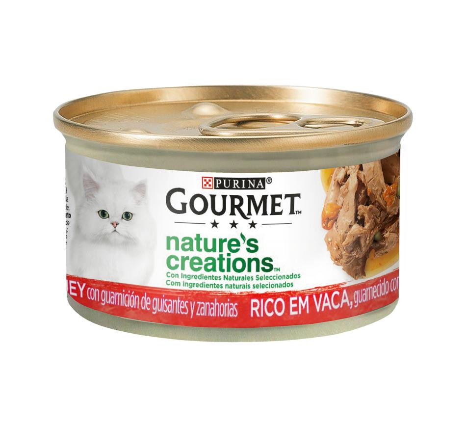 Gourmet Nature's Creations Vaca, Ervilhas e Cenouras