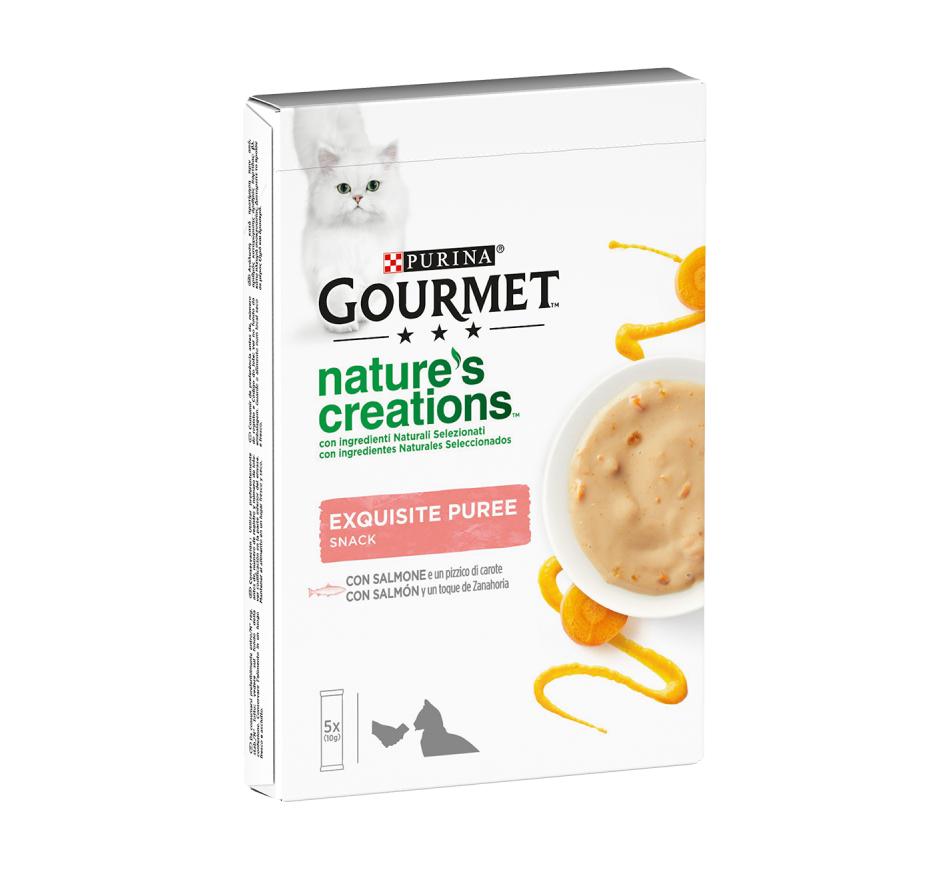 Gourmet Nature's Creations Puré Salmão e Cenoura