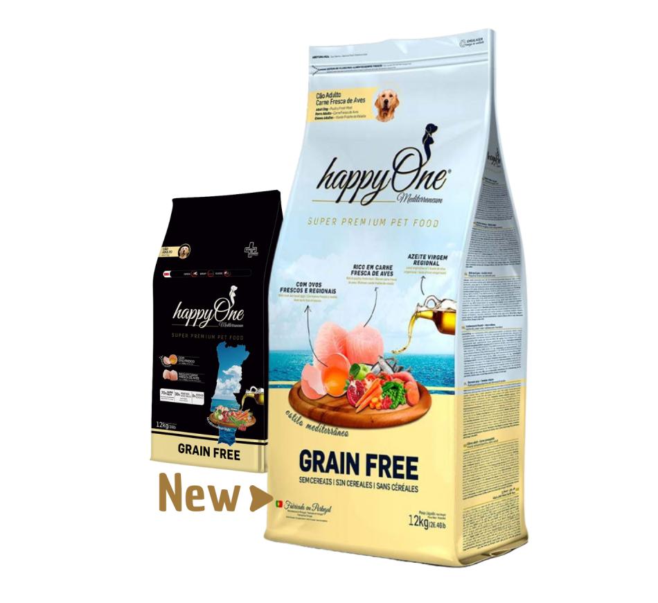 Happyone Mediterraneum Cão Adulto Carne Fresca de Aves