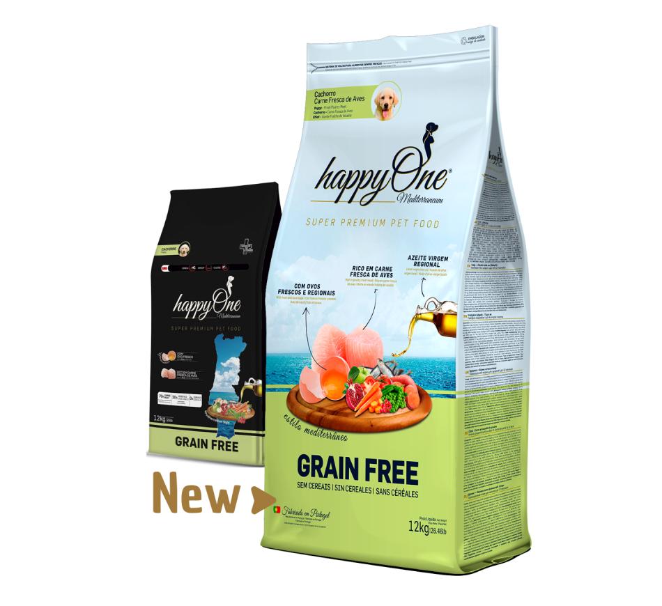 Happyone Mediterraneum Cachorro Carne Fresca de Aves