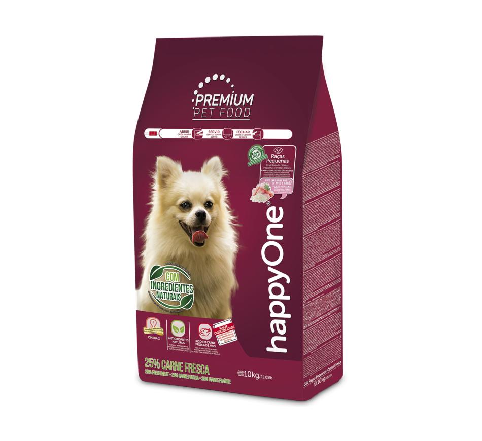 Happyone Premium Cão Adulto Raças Pequenas - Carne Fresca