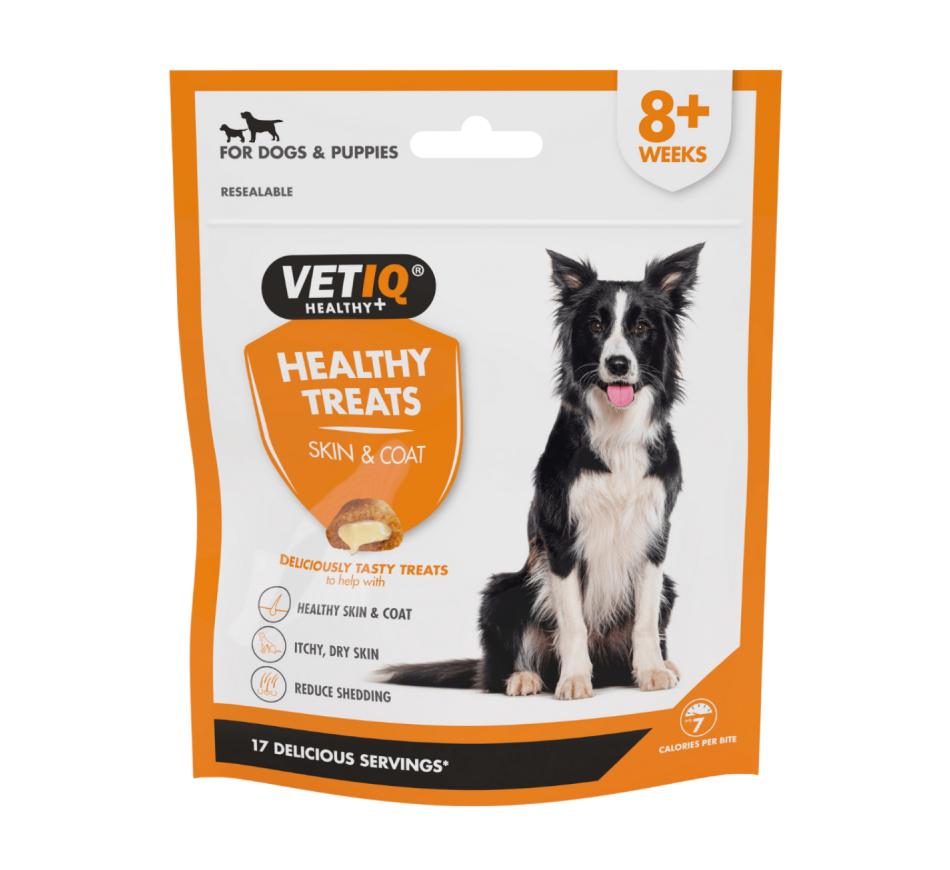 Healthytreats Skin & Coat for Dogs and Puppies- Vetiq M&C