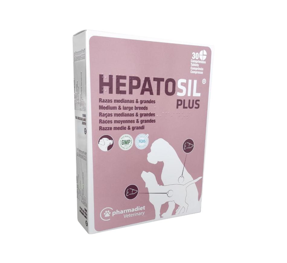 Hepatosil Plus Raças Medias e Grandes Comprimidos- Pharmadiet