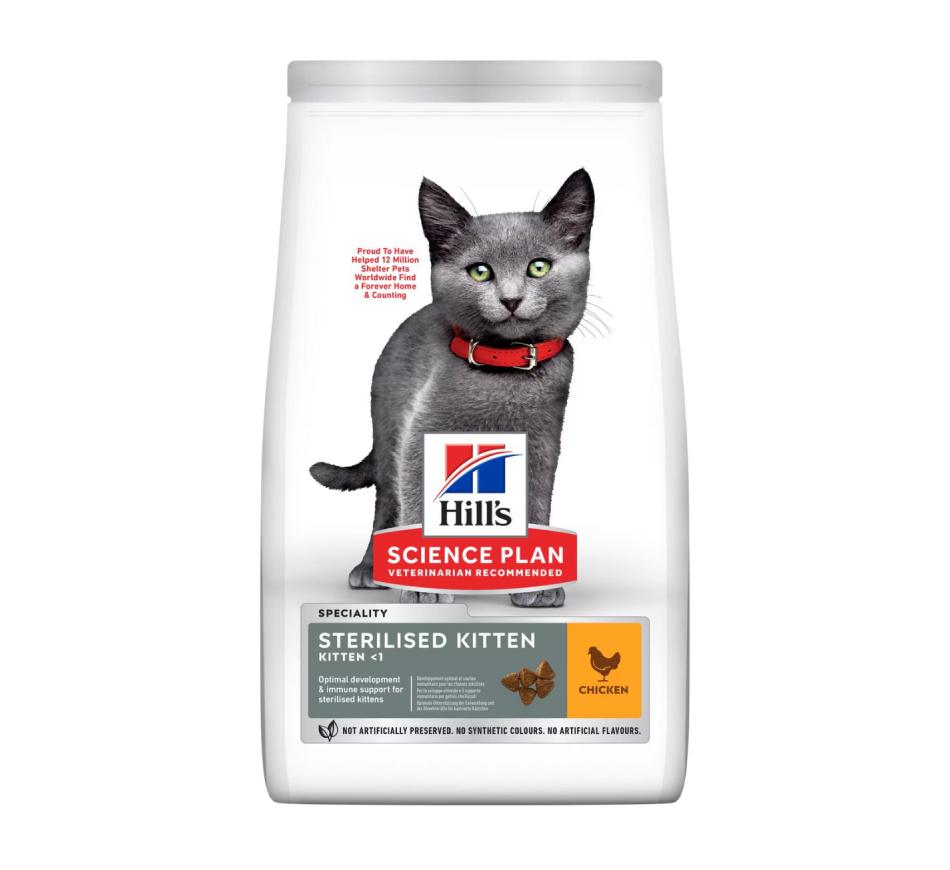 Hill's Science Plan Kitten Esterilizado Frango