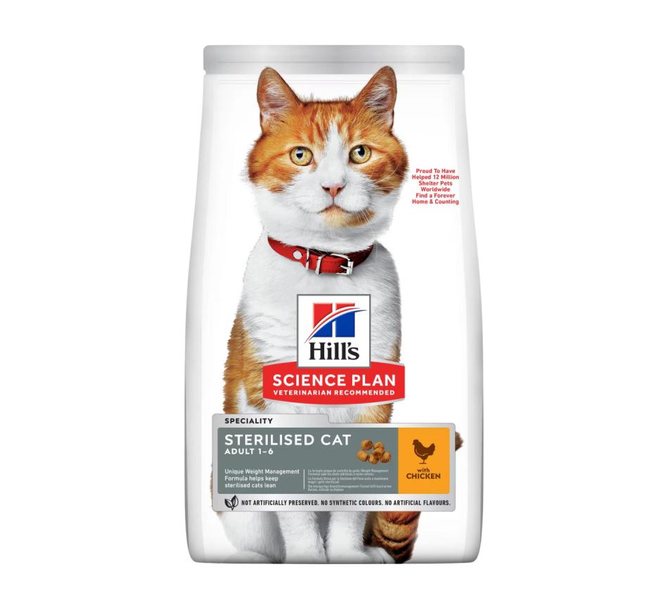 Hill's Science Plan Gato Adulto Esterilizado Frango