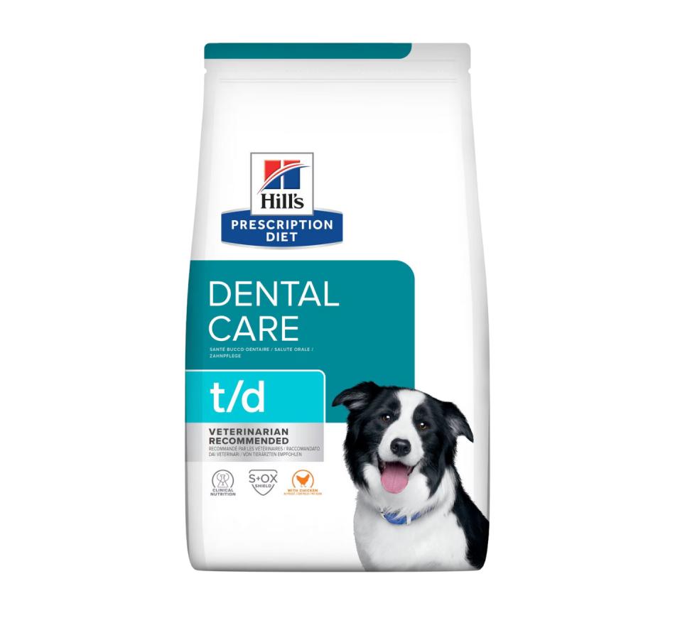 Hill's Prescription Diet Cão t/d Dental Care Frango