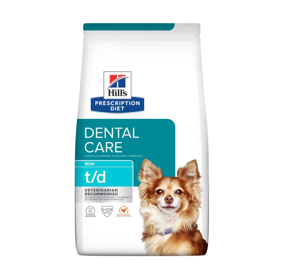 Hill's Prescription Diet Cão Mini t/d Dental Care Frango 