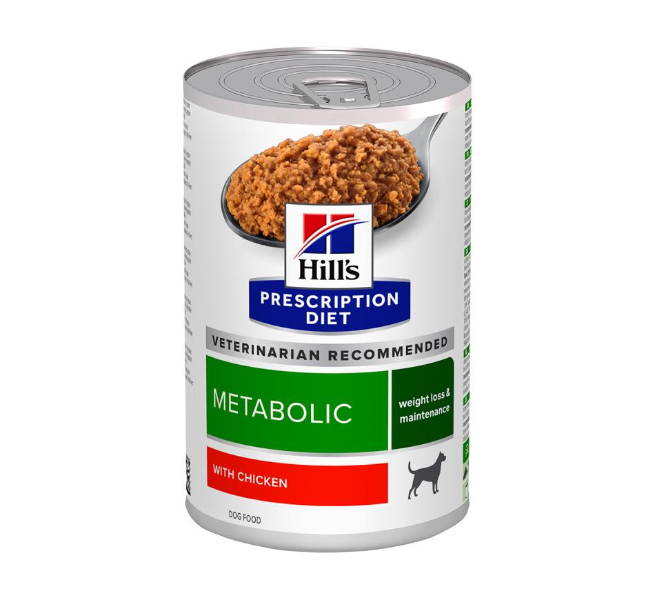 Hill's Prescription Diet Cão Metabolic Weight Loss/Maintenance Patê c/Frango