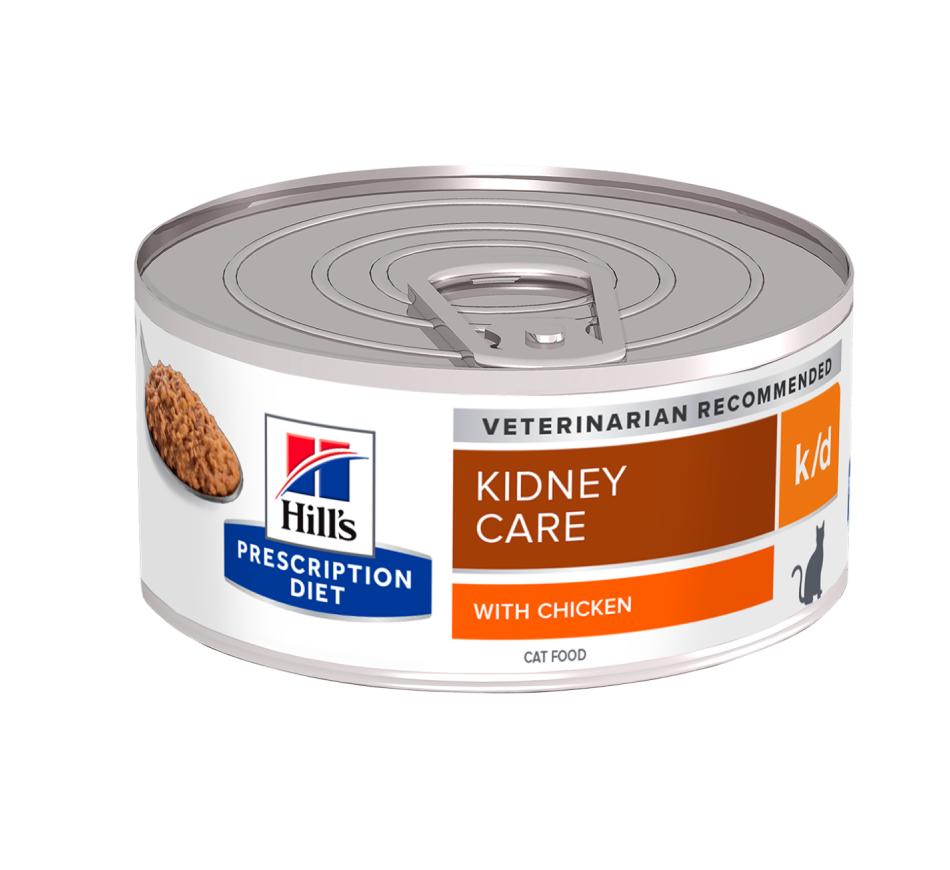 Hill's Prescription Diet Gato k/d Kidney Care Frango em Patê