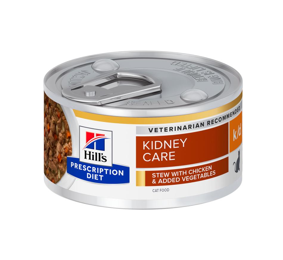 Hill's Prescription Diet Gato k/d Kidney Care Stew Frango & Vegetais