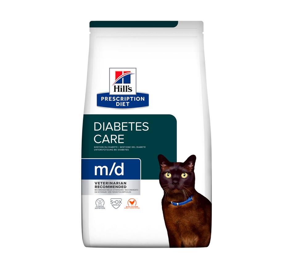 Hill's Prescription Diet Gato m/d Diabetes Care com Frango 