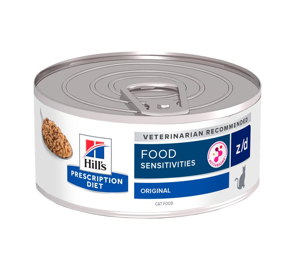 Hill's Prescription Diet Gato Food Sensitivies z/d - Ração Húmida em Patê