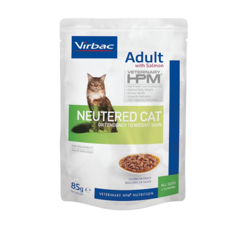 HPM Wet Adult Cat Neutered With Salmon