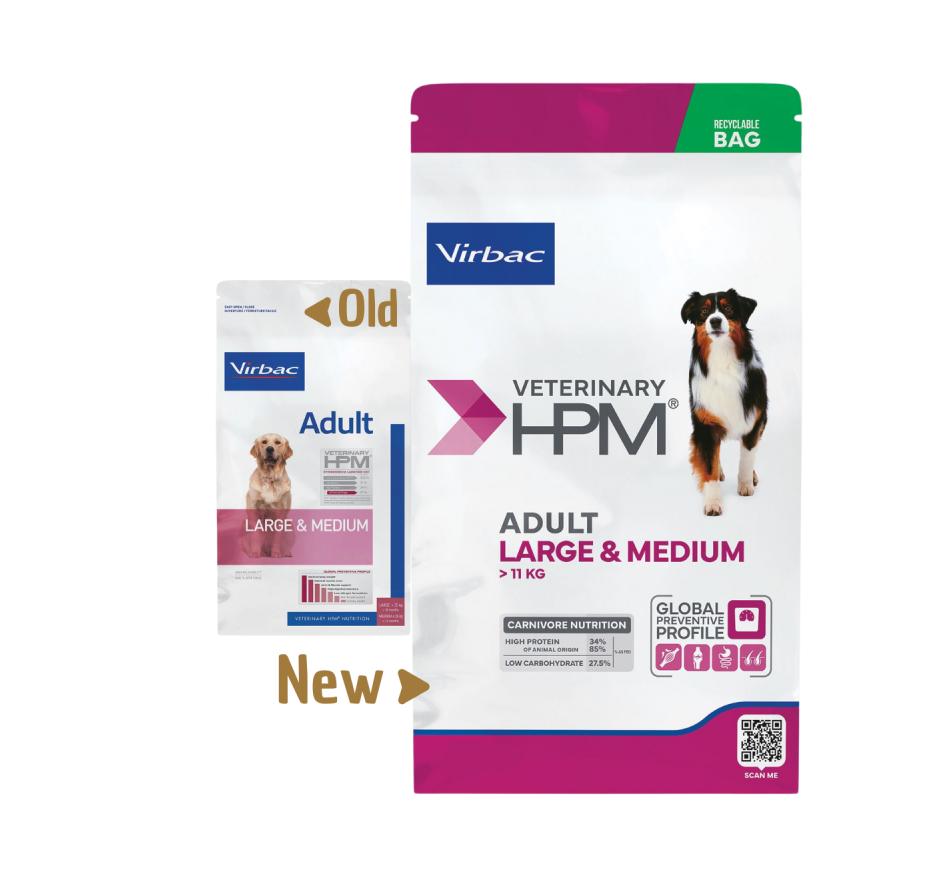 Hpm Adult Dog Large & Medium - Virbac