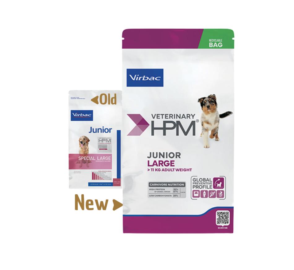 Hpm Junior Dog Large - Virbac