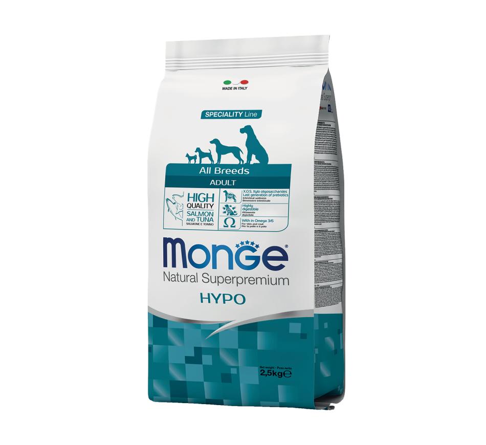 Monge Speciality Line Hypoallergenic Dog - Salmão e Atum