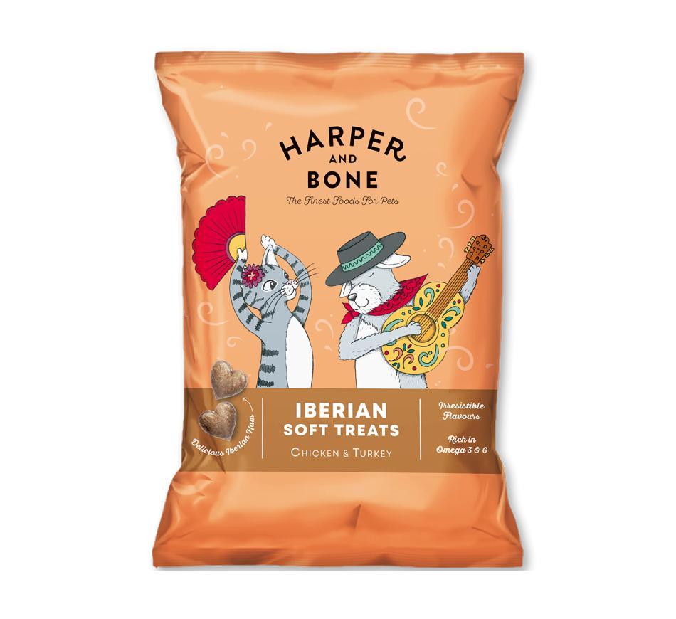 Harper and Bone Iberian Soft Treats Turkey