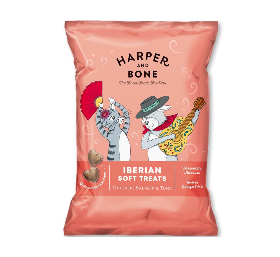 Harper and Bone Cão Iberian Soft Treats Salmon and Tuna