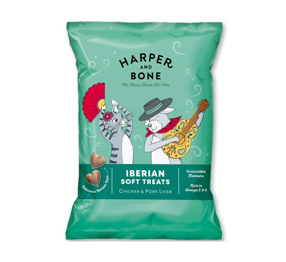 Harper and Bone Iberian Soft Treats Pork Liver