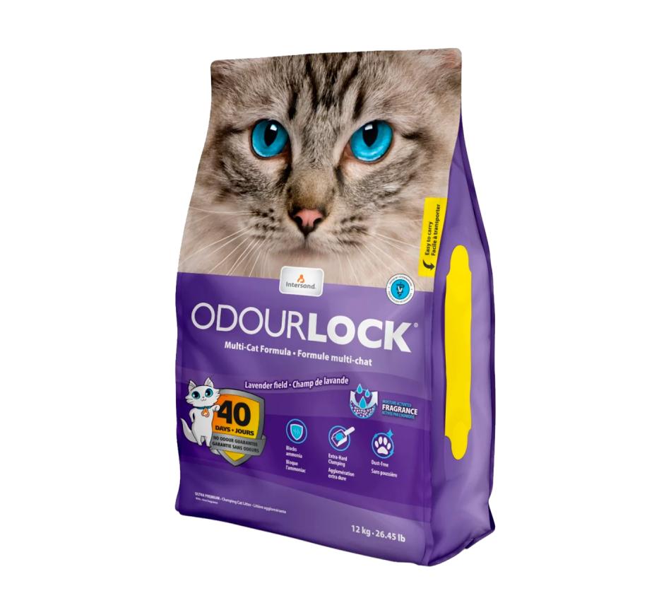 Odourlock Areia Ultra-Aglomerante Lavanda - Intersand  