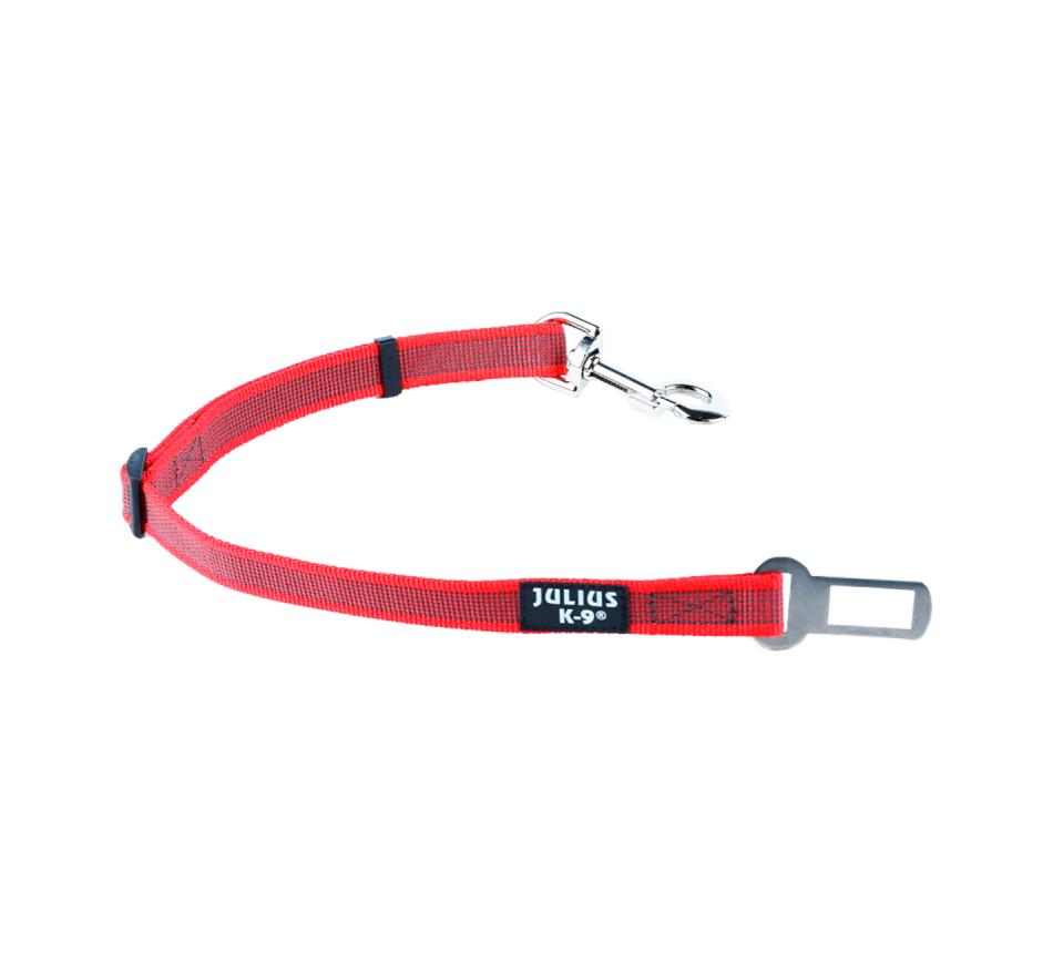 Julius K9 Adaptador Cinto Segurança Color & Gray Vermelho