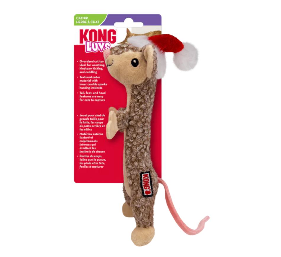 Kong Holiday Cat Luvs Mouse