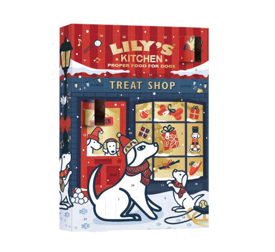 Lily's Kitchen Calendário do Advento Cão - Edição Natal