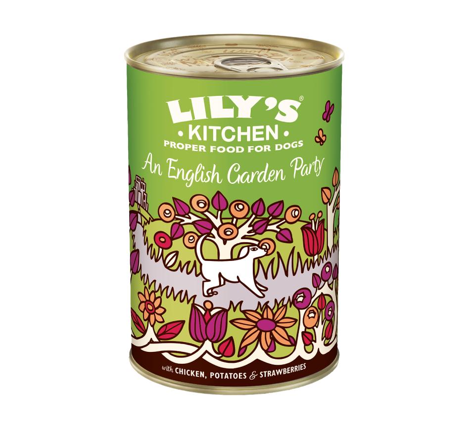Lily's Kitchen Cão Húmido Frango com Morangos 