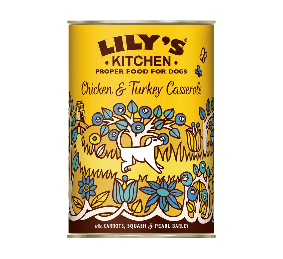 Lily's Kitchen Cão húmido Frango e Perú