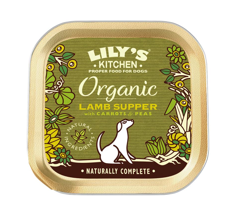 Lily's kitchen Cão Organic Patê Borrego