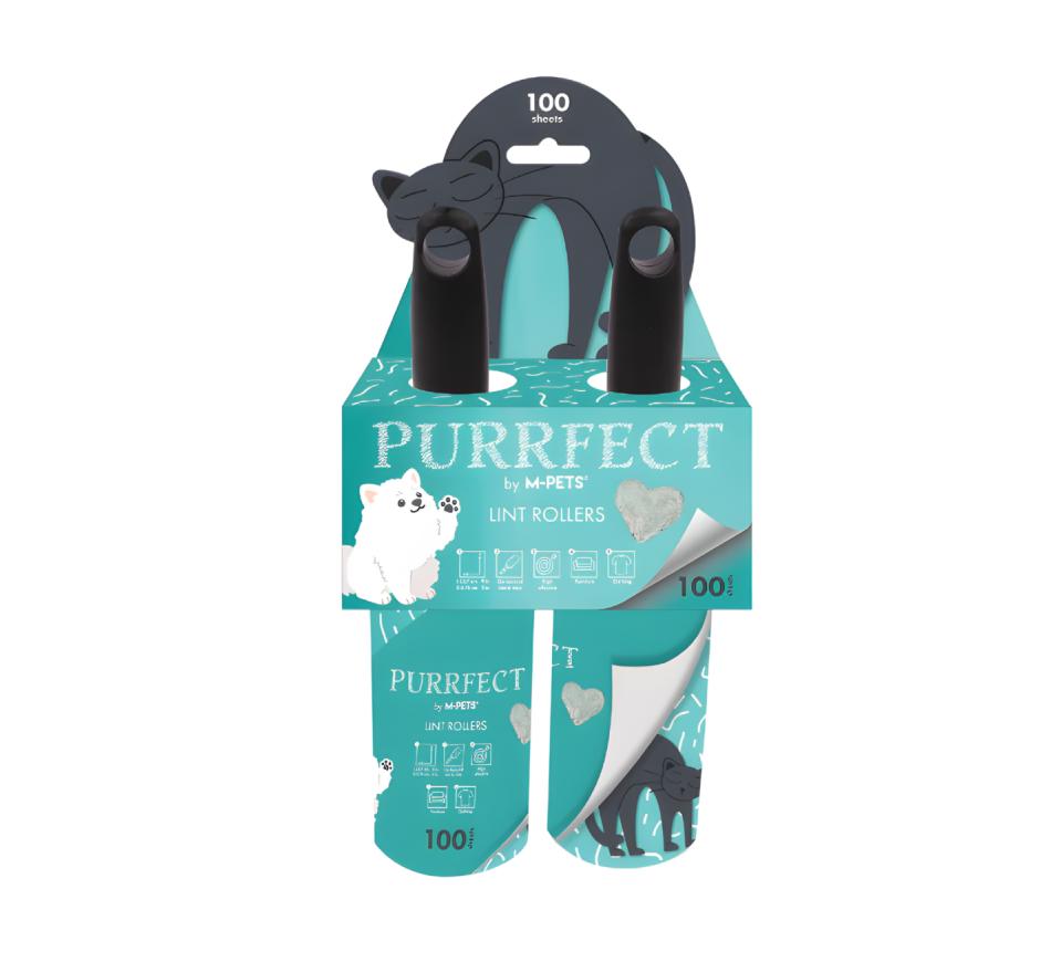 M-Pets PURRFECT - Rolos de folhas adesivos
