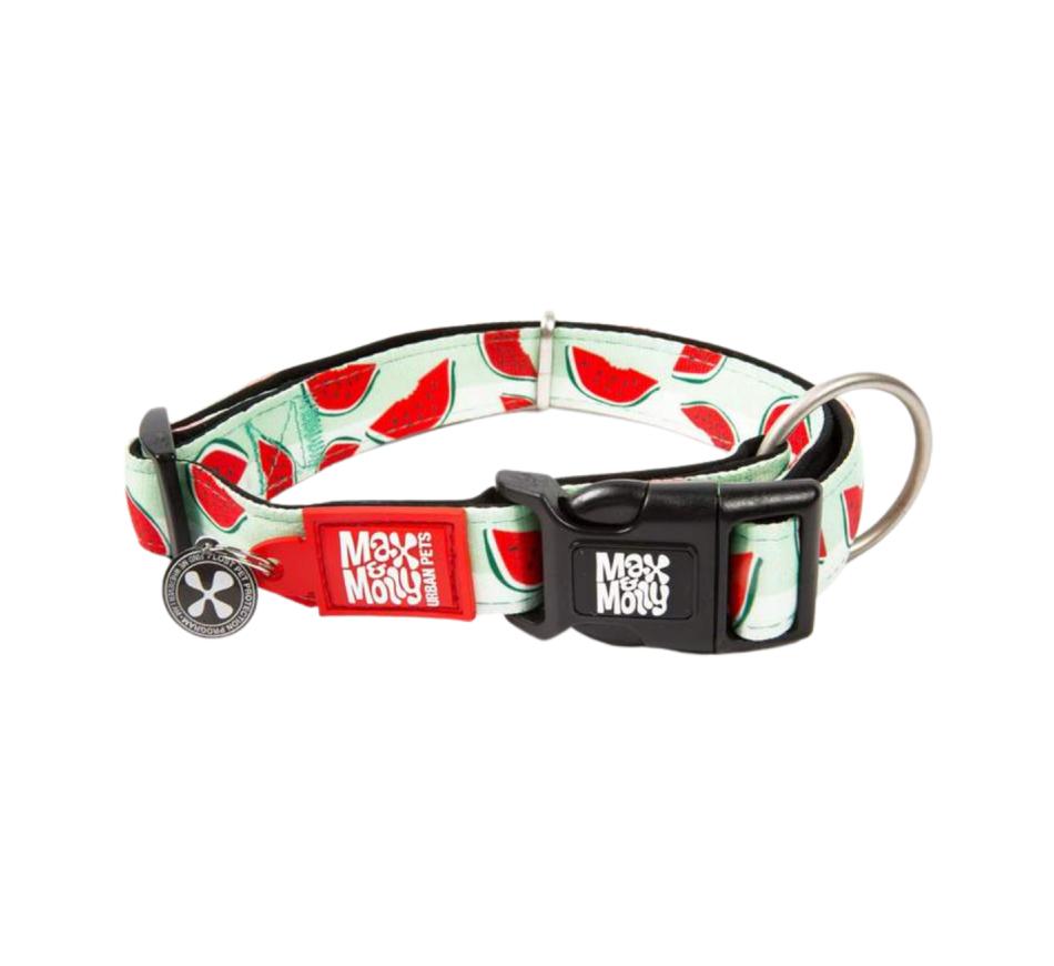 Coleira Smart ID Cão Watermelon - Max & Molly